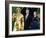 U.S. President George W. Bush, Russian President Vladimir Putin, Russian First Lady Lyudmila Putin-null-Framed Photographic Print