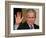 U.S. President George W. Bush Waves at the Audience-null-Framed Photographic Print