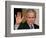 U.S. President George W. Bush Waves at the Audience-null-Framed Photographic Print