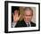 U.S. President George W. Bush Waves at the Audience-null-Framed Photographic Print