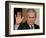 U.S. President George W. Bush Waves at the Audience-null-Framed Photographic Print