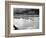 U.S. Reinforcements Wade Through the Surf as They Land at Normandy-null-Framed Photographic Print