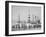 U.S.S. Brooklyn, Marine Guard Signal Drill-null-Framed Photo