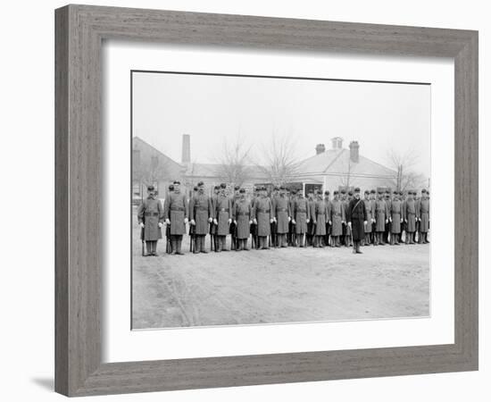 U.S.S. Columbia, Marines-null-Framed Photo