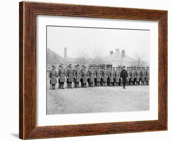 U.S.S. Columbia, Marines-null-Framed Photo