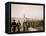 U.S.S. Iowa, Marine Guard-null-Framed Stretched Canvas