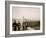 U.S.S. Iowa, Marine Guard-null-Framed Photo