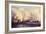 U.S.S. Kearsarge Sinking the Alabama, 19th June 1864-Xanthus Russell Smith-Framed Giclee Print