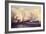 U.S.S. Kearsarge Sinking the Alabama, 19th June 1864-Xanthus Russell Smith-Framed Giclee Print