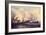 U.S.S. Kearsarge Sinking the Alabama, 19th June 1864-Xanthus Russell Smith-Framed Giclee Print