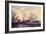 U.S.S. Kearsarge Sinking the Alabama, 19th June 1864-Xanthus Russell Smith-Framed Giclee Print