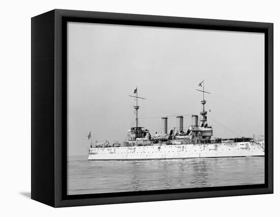 U.S.S. New York-null-Framed Stretched Canvas