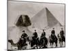 U.S.S. Raleigh, Sailors at the Pyramids-null-Mounted Photo