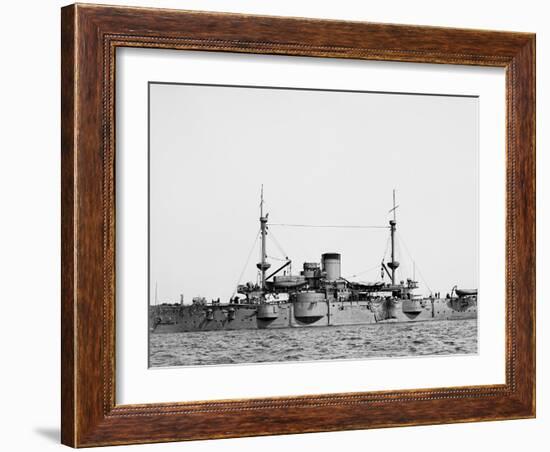 U.S.S. Texas-null-Framed Photo