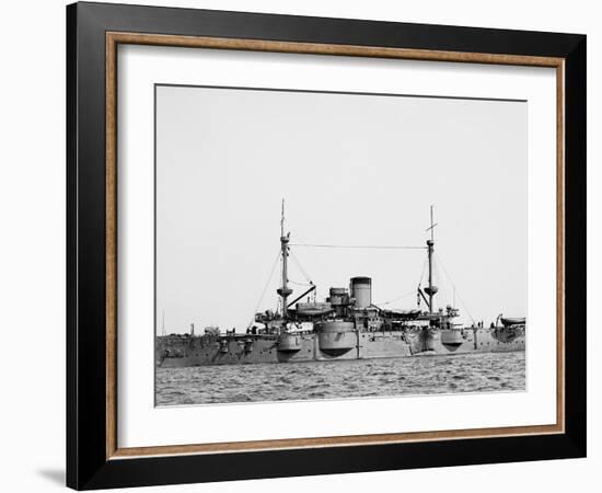 U.S.S. Texas-null-Framed Photo