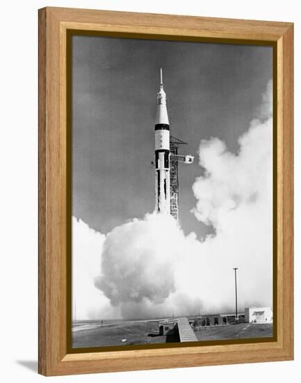 U.S. Saturn Apollo 7 Liftoff-null-Framed Premier Image Canvas