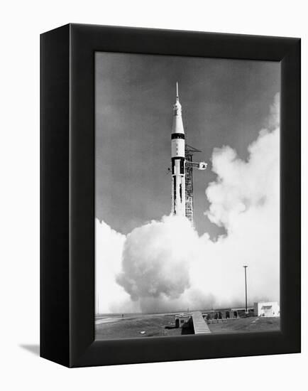 U.S. Saturn Apollo 7 Liftoff-null-Framed Premier Image Canvas