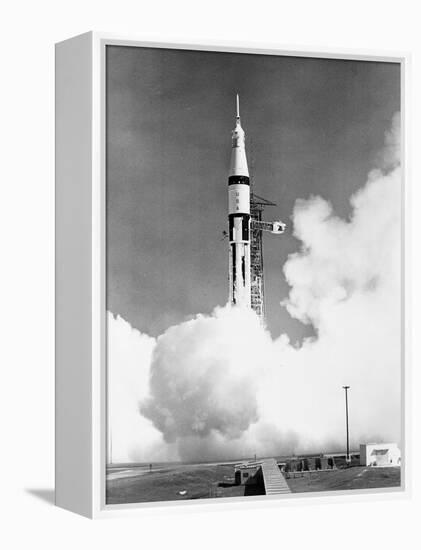 U.S. Saturn Apollo 7 Liftoff-null-Framed Premier Image Canvas