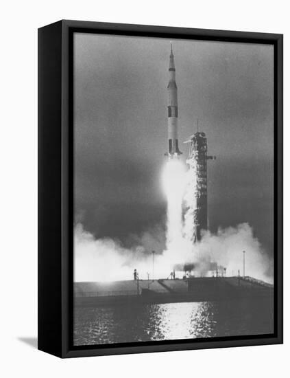 U.S. Saturn Apollo 9 Liftoff-null-Framed Premier Image Canvas