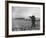 U.S. Soldiers Fire at Germans Positions to Relieve Besieged Airborne Troops in Bastogne-null-Framed Photo