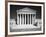 U.S. Supreme Court building, Washington, D.C. - B&W-Carol Highsmith-Framed Art Print