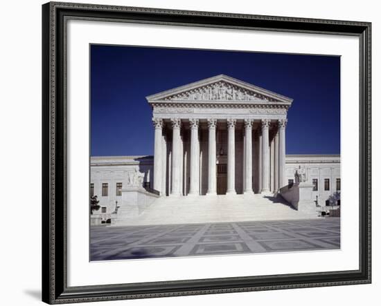 U.S. Supreme Court building, Washington, D.C.-Carol Highsmith-Framed Art Print