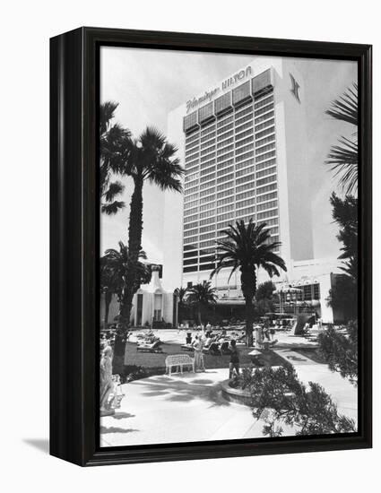 U.S. Vegas Flamingo Hotel-null-Framed Premier Image Canvas