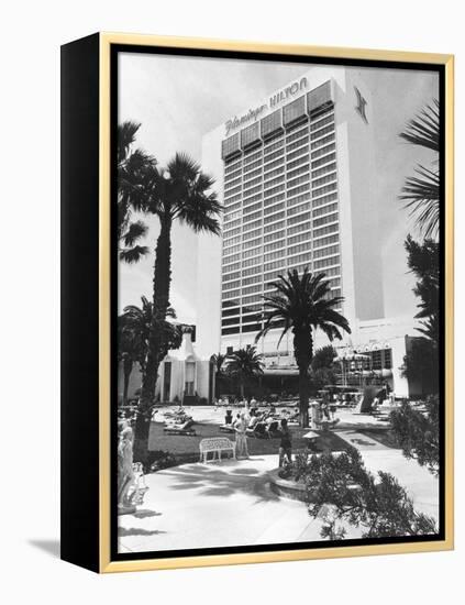 U.S. Vegas Flamingo Hotel-null-Framed Premier Image Canvas
