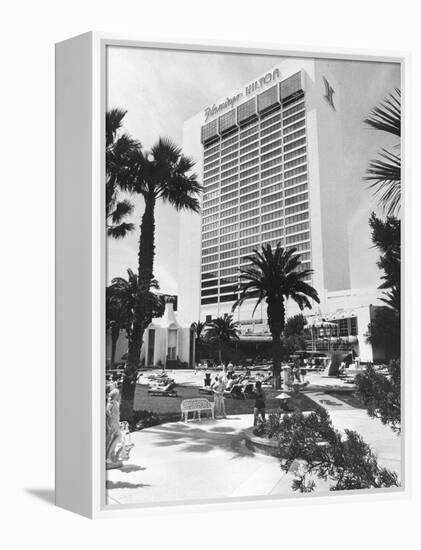 U.S. Vegas Flamingo Hotel-null-Framed Premier Image Canvas