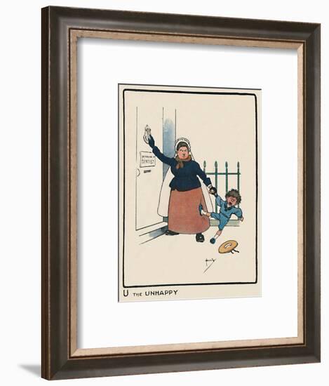 'U the Unhappy', 1903-John Hassall-Framed Giclee Print