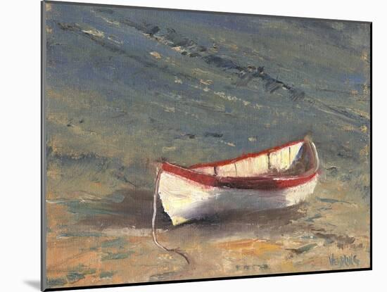UA Beached Boat II-Marilyn Wendling-Mounted Art Print