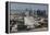 UAE, Abu Dhabi. Al Safarat Embassy Area-Walter Bibikow-Framed Premier Image Canvas