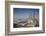 UAE, Abu Dhabi. Downtown waterfront skyscrapers.-Walter Bibikow-Framed Photographic Print