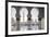 UAE, Abu Dhabi, Sheikh Zayed bin Sultan Mosque, arches-Walter Bibikw-Framed Photographic Print