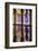 UAE, Abu Dhabi. Sheikh Zayed bin Sultan Mosque arches-Walter Bibikow-Framed Photographic Print