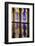 UAE, Abu Dhabi. Sheikh Zayed bin Sultan Mosque arches-Walter Bibikow-Framed Photographic Print