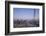 UAE, Downtown Dubai. Cityscape with Burj Khalifa.-Walter Bibikow-Framed Photographic Print