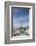 UAE, Downtown Dubai. Cityscape with Burj Khalifa.-Walter Bibikow-Framed Photographic Print