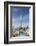 UAE, Downtown Dubai. Cityscape with Burj Khalifa.-Walter Bibikow-Framed Photographic Print