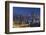 UAE, Downtown Dubai. Skyscrapers on Sheikh Zayed Road from downtown-Walter Bibikow-Framed Photographic Print