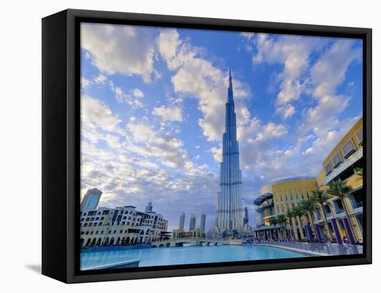 Uae, Dubai, Burj Khalifa-Alan Copson-Framed Premier Image Canvas