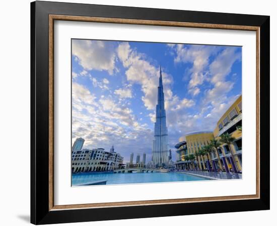 Uae, Dubai, Burj Khalifa-Alan Copson-Framed Photographic Print