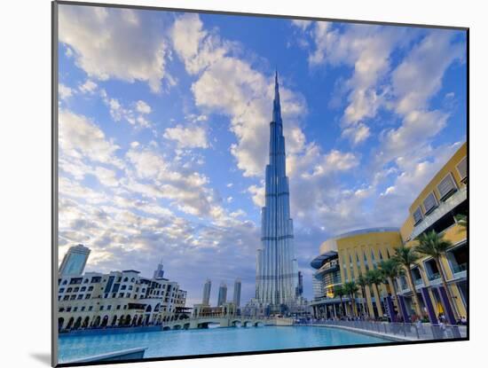 Uae, Dubai, Burj Khalifa-Alan Copson-Mounted Photographic Print