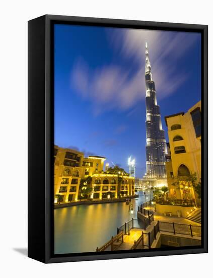 Uae, Dubai, Burj Khalifa-Alan Copson-Framed Premier Image Canvas