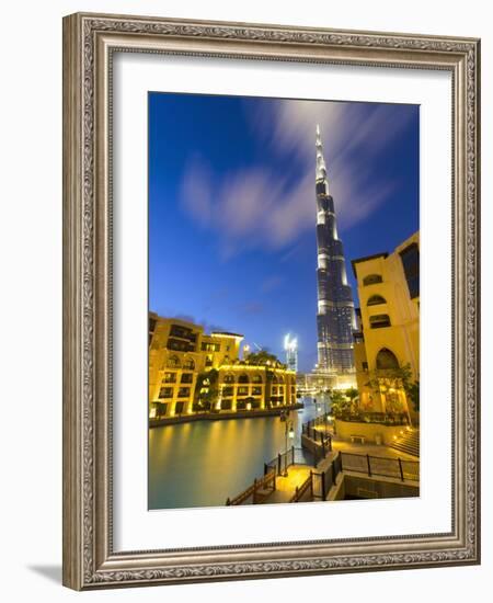 Uae, Dubai, Burj Khalifa-Alan Copson-Framed Photographic Print