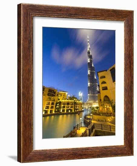 Uae, Dubai, Burj Khalifa-Alan Copson-Framed Photographic Print