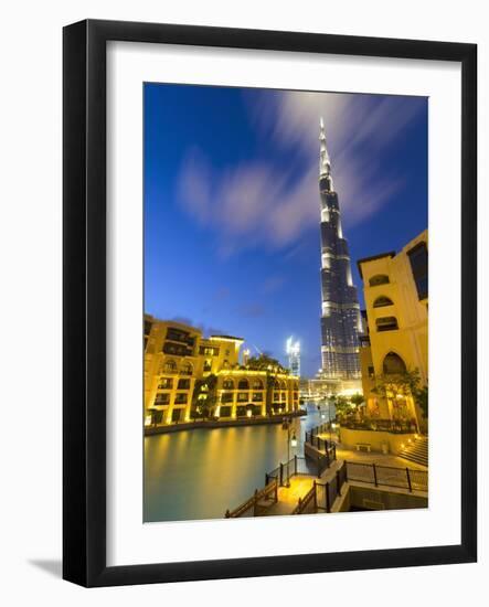 Uae, Dubai, Burj Khalifa-Alan Copson-Framed Photographic Print