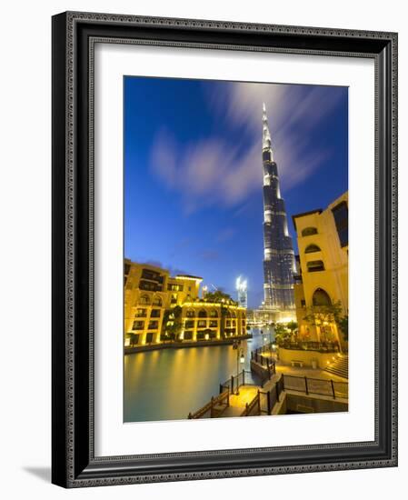 Uae, Dubai, Burj Khalifa-Alan Copson-Framed Photographic Print