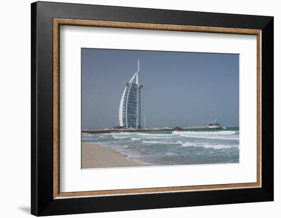 Uae, Dubai. Jumeirah District, Burj Al Arab Hotel-Cindy Miller Hopkins-Framed Photographic Print