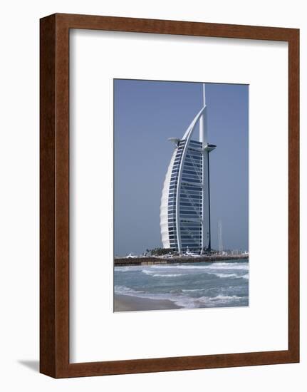 Uae, Dubai. Jumeirah District, Burj Al Arab Hotel-Cindy Miller Hopkins-Framed Photographic Print